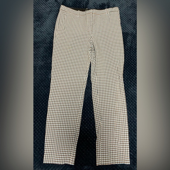 3/$30 Theory Checkered Chinos - Dress Pant Size 2 - Picture 2 of 16